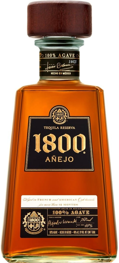 Se 1800 Tequila Anejo Fl 70 ❤ Kæmpe udvalg i 1800 ❤ Hurtig levering: 1 - 2 Hverdage samt billig fragt - Varenummer: BAR-10674 og barcode / Ean: '5903000062175 på lager - Udsalg på Drikkevarer Spiritus Tequila Spar op til 62% - Over 434 design brands på udsalg
