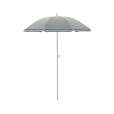 Se House Doctor - Strand/Haveparasol, Oktogon, Grøn/Hvid Ø180 cm ❤ Stort online udvalg i House Doctor ❤ Hurtig levering: 1 - 2 Hverdage samt billig fragt ❤ Varenummer: BGH-44134376177916 og barcode / Ean: '5707644838192 på lager - Udsalg på Alle produkter Spar op til 57% - Over 454 kendte mærker på udsalg