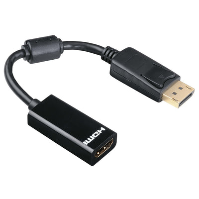 Se HAMA DisplayPort til HDMI adapter - 4K Ultra HD - Guldbelagt - Sort ❤ Stort online udvalg i KopK ❤ Hurtig levering: 1 - 2 Hverdage samt billig fragt - Varenummer: CPD-HA6653766 og barcode / Ean: på lager - Udsalg på pc / mac tilbehør Spar op til 56% - Over 454 kendte brands på udsalg