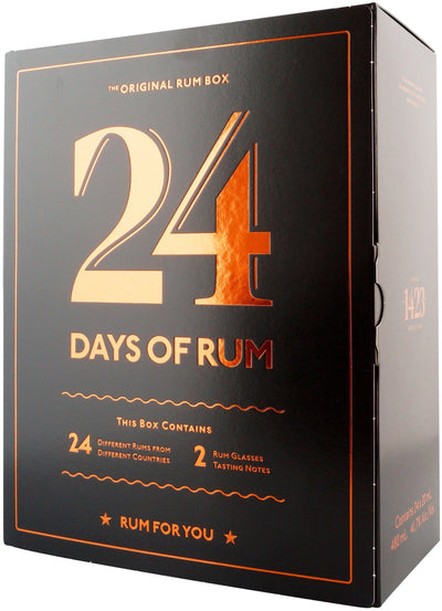 Se Julekalender, Rom 24 Days Of Rum ❤ Stort online udvalg i BARLIFE ❤ Hurtig levering: 1 - 2 Hverdage samt billig fragt ❤ Varenummer: BAR-697686 og barcode / Ean: '5712718001273 på lager - Udsalg på Fødevarer, drikkevarer og tobak | Drikkevarer | Alkoholiske drikke | Spiritus | Rom Spar op til 64% - Over 424 kendte brands på udsalg
