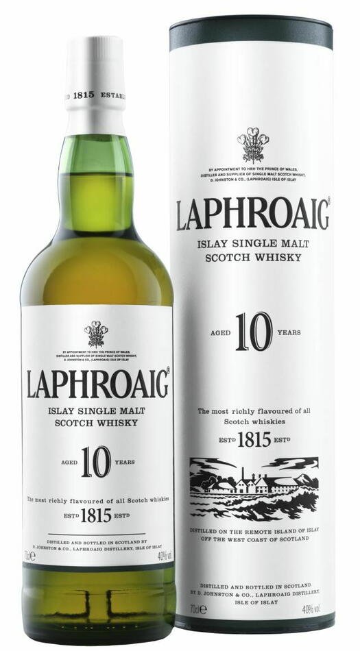 Se Laphroaig 10 Yo Islay Single Malt Fl 70 ❤ Kæmpe udvalg i LAPHROAIG ❤ Hurtig levering: 1 - 2 Hverdage samt billig fragt - Varenummer: BAR-15958 og barcode / Ean: &