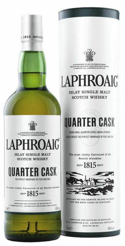 Se Laphroaig "Quarter Cask" Islay Single Malt Fl 70 ❤ Kæmpe udvalg i LAPHROAIG ❤ Hurtig levering: 1 - 2 Hverdage samt billig fragt - Varenummer: BAR-15959 og barcode / Ean: '5903000002515 på lager - Udsalg på Drikkevarer Spiritus Whiskey Spar op til 53% - Over 857 kendte brands på udsalg
