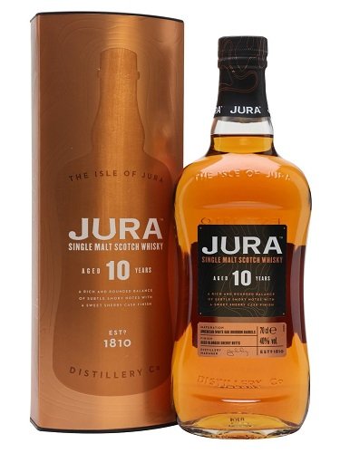 Se Isle Of Jura 10 Yo Single Malt Scotch Whisky ❤ Kæmpe udvalg i JURA ❤ Hurtig levering: 1 - 2 Hverdage samt billig fragt - Varenummer: BAR-10864 og barcode / Ean: '5014366080946 på lager - Udsalg på Drikkevarer Spiritus Whiskey Spar op til 51% - Over 434 design mærker på udsalg