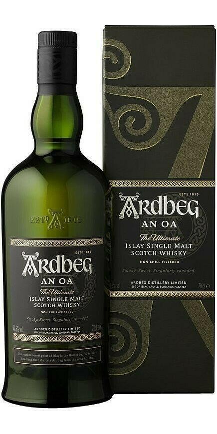 Se Ardbeg "An Oa" Islay Single Malt Fl 70 ❤ Kæmpe udvalg i ARDBEG ❤ Hurtig levering: 1 - 2 Hverdage samt billig fragt - Varenummer: BAR-15181 og barcode / Ean: &