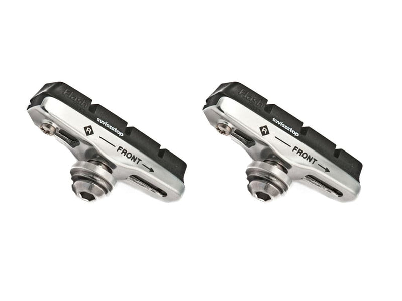 Se Swissstop Flash Pro - Komplet bremsesko - Black - 2 stk ❤ Kæmpe udvalg i Swissstop ❤ Hurtig levering: 1 - 2 Hverdage samt billig fragt - Varenummer: CKP-7640121221354 og barcode / Ean: &