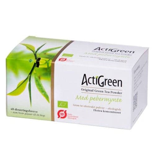 Stort online udvalg i ActiGreen Grøn te pebermynte Ø 40 breve ❤ ActiGreen ❤ Hurtig levering: 1 - 2 Hverdage og gratis fragt v/køb over 295 kr. GLS til pakkeshop ❤ Varenummer: HG-8057 og barcode / Ean: 5703022005507 på lager - Kæmpe udvalg i Mad & drikke - Over 315 kendte brands på udsalg