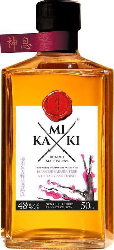 Se Kamiki Sakura Wood Blended Malt Whisky 50 Cl. ✔ Kæmpe udvalg i  Kamiki ✔ Hurtig levering: 1 - 2 Hverdage samt billig fragt - Varenummer: BAR-631420 og barcode / Ean:  på lager - Udsalg på  Spar op til 63% - Over 1247 kendte brands på udsalg