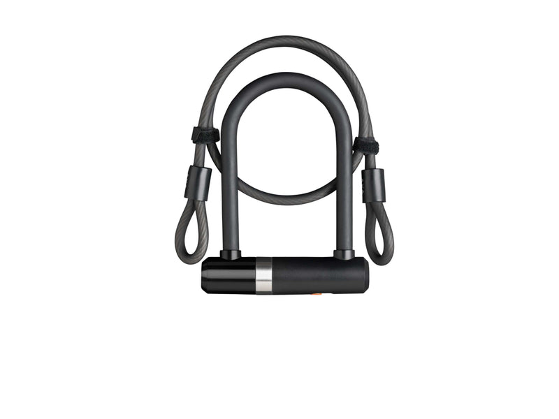 Se AXA Newton Pro Mini - Bøjlelås med 2 nøgler og LoopWire - Sort ❤ Kæmpe udvalg i AXA Basta ❤ Hurtig levering: 1 - 2 Hverdage samt billig fragt - Varenummer: CKP-8713249248493 og barcode / Ean: &