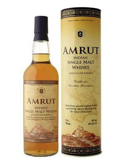Se Amrut Indian Single Malt Whisky Fl 70 ❤ Kæmpe udvalg i AMRUT ❤ Hurtig levering: 1 - 2 Hverdage samt billig fragt - Varenummer: BAR-11187 og barcode / Ean: '8901193007765 på lager - Udsalg på Drikkevarer Spiritus Whiskey Spar op til 55% - Over 434 design brands på udsalg