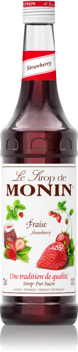 Se Monin Syrup Strawberry / Jordbær Fl 70 ❤ Kæmpe udvalg i MONIN ❤ Hurtig levering: 1 - 2 Hverdage samt billig fragt - Varenummer: BAR-16970 og barcode / Ean: '3052911454103 på lager - Udsalg på Drikkevarer Vand og mixere Monin Spar op til 54% - Over 400 kendte brands på udsalg
