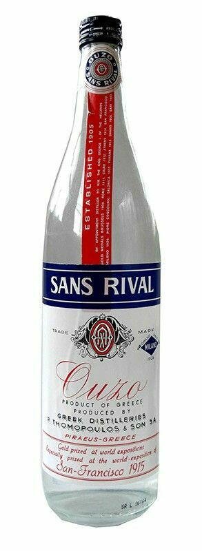 Se Ouzo "Sans Rival" Fl 70 ❤ Kæmpe udvalg i SANRIVAL ❤ Hurtig levering: 1 - 2 Hverdage samt billig fragt - Varenummer: BAR-16613 og barcode / Ean: '5201484021009 på lager - Udsalg på Drikkevarer Blandingsspiritus Likør Spar op til 66% - Over 350 kendte brands på udsalg