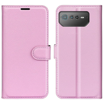 Se Asus ROG Phone 6 5G - Læder cover / pung - Pink ❤ Kæmpe udvalg i KopK ❤ Hurtig levering: 1 - 2 Hverdage samt billig fragt - Varenummer: CPD-V33660109708C og barcode / Ean: 660109708C på lager - Udsalg på Mobil tilbehør Spar op til 63% - Over 434 design brands på udsalg