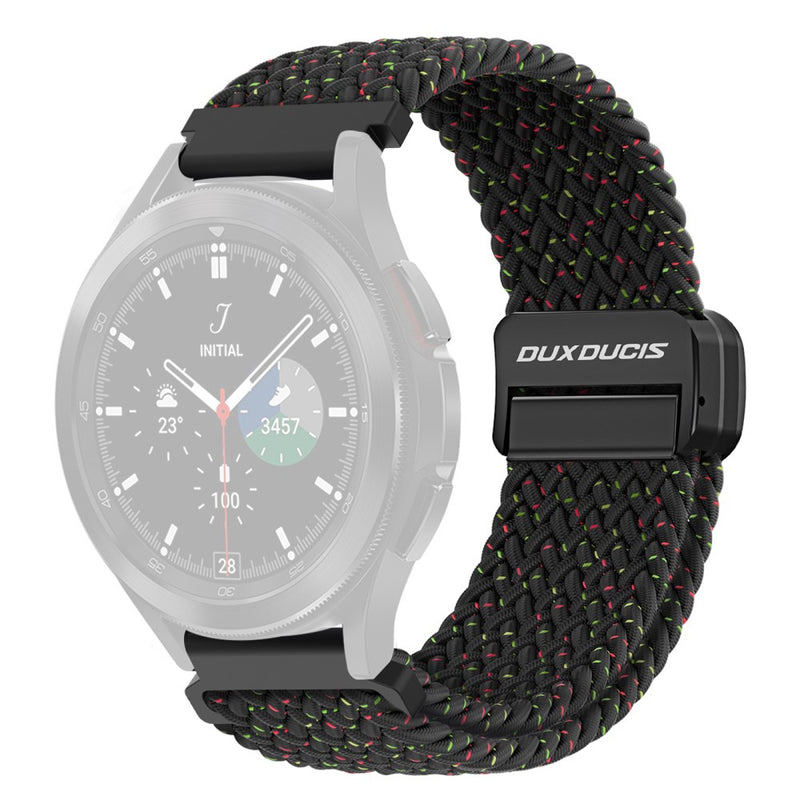 Se Dux Ducis Mixture Pro - Samsung Galaxy Watch 6/5/4 - Magnetisk tekstil urrem 20mm - Black Unity ❤ Kæmpe udvalg i Blandet ❤ Hurtig levering: 1 - 2 Hverdage samt billig fragt - Varenummer: CPD-DU3022146 og barcode / Ean: &