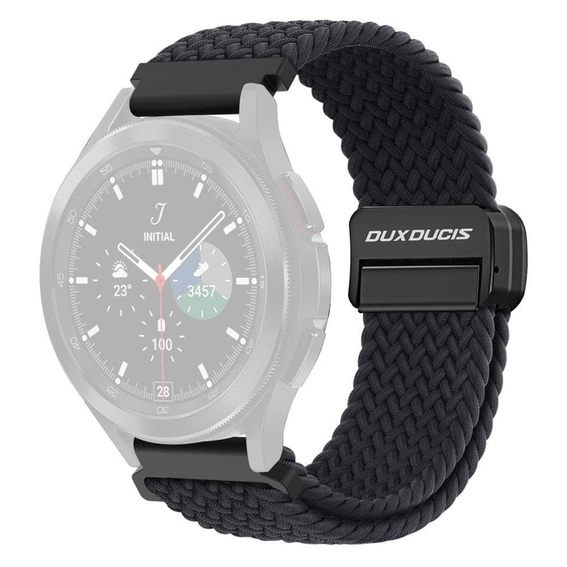 Se Dux Ducis Mixture Pro - Samsung Galaxy Watch 3 45mm / Watch S3 - Magnetisk tekstil urrem 22mm - Midnight ❤ Kæmpe udvalg i Blandet ❤ Hurtig levering: 1 - 2 Hverdage samt billig fragt - Varenummer: CPD-DU3022207 og barcode / Ean: &