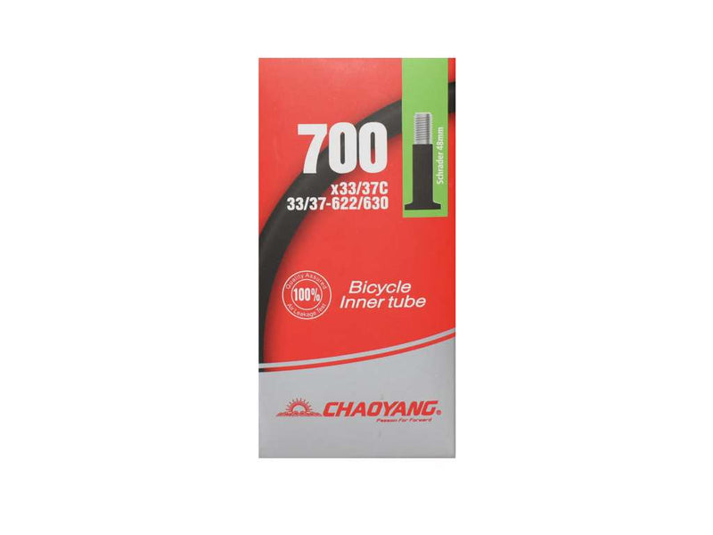Se Chaoyang Slange 700 x 33-37C med 48mm lang Autoventil ✔ Kæmpe udvalg i  Chaoyang ✔ Hurtig levering: 1 - 2 Hverdage samt billig fragt - Varenummer: CKP-6927116185374 og barcode / Ean: &