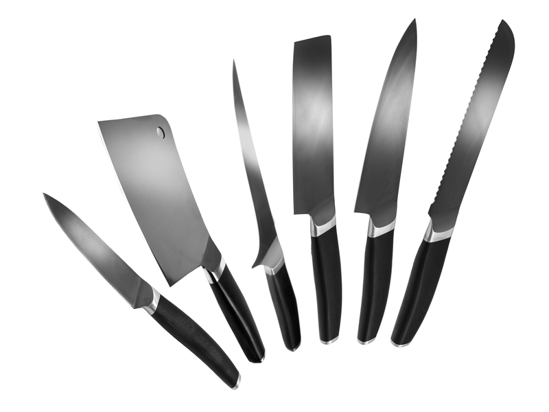 ONYX COOKWARE KITCHEN KNIFE SETS 6 pcs all round kødøkse filet knivsæt ❤ Se vores kæmpe udvalg i Knivsæt