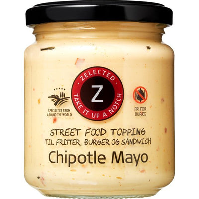 Se Chipotle Mayo "Street Food" 180g Zelected ✔ Kæmpe udvalg i Zelected ✔ Hurtig levering: 1 - 2 Hverdage samt billig fragt - Varenummer: BAR-693579 og barcode / Ean: '5708229700378 på lager - Udsalg på Delikatesser - Tapas - Mayo Spar op til 67% - Over 350 kendte brands på udsalg