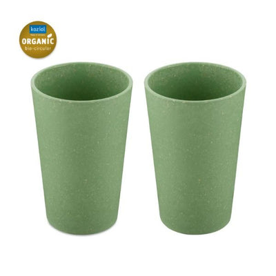 Se Koziol Connect Cup L 350ml (2 Stk.) Leaf Green ❤ Kæmpe udvalg i Koziol ❤ Hurtig levering: 1 - 2 Hverdage samt billig fragt - Varenummer: BAR-649888 og barcode / Ean: '4002942575772 på lager - Udsalg på Køkken Borddækning Bionedbrydelig service Spar op til 55% - Over 424 kendte brands på udsalg