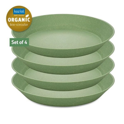 Se Koziol Connect Plate Ø24cm (4 Stk.) Leaf Green ❤ Kæmpe udvalg i Koziol ❤ Hurtig levering: 1 - 2 Hverdage samt billig fragt - Varenummer: BAR-649868 og barcode / Ean: '4002942559567 på lager - Udsalg på Køkken Borddækning Bionedbrydelig service Spar op til 56% - Over 360 kendte mærker på udsalg