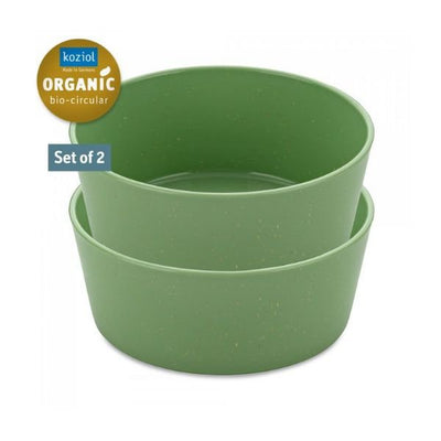 Se Koziol Connect Bowl 890ml (2 Stk.) Leaf Green ❤ Kæmpe udvalg i Koziol ❤ Hurtig levering: 1 - 2 Hverdage samt billig fragt - Varenummer: BAR-649875 og barcode / Ean: '4002942559833 på lager - Udsalg på Køkken Borddækning Bionedbrydelig service Spar op til 55% - Over 350 kendte brands på udsalg