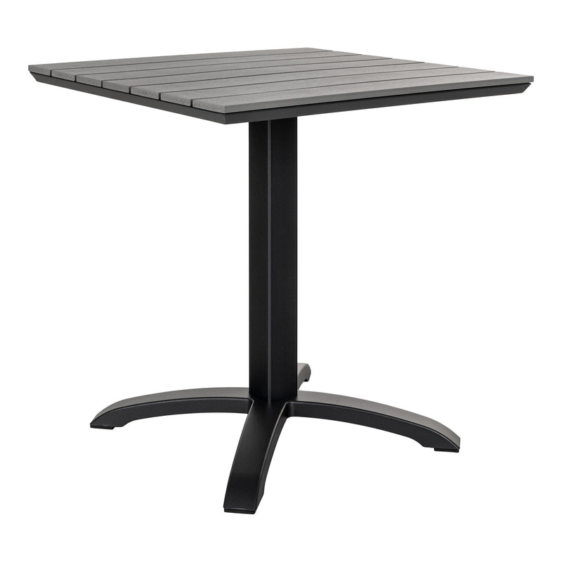 Se Chicago Cafébord - Cafébord Med Bordplade I Grå Nonwood Og Sorte Ben, 70X70X72 Cm ❤ Stort online udvalg i HouseNordic ❤ Hurtig levering: 1 - 2 Hverdage samt billig fragt ❤ Varenummer: BBM-45560302993685 og barcode / Ean: &