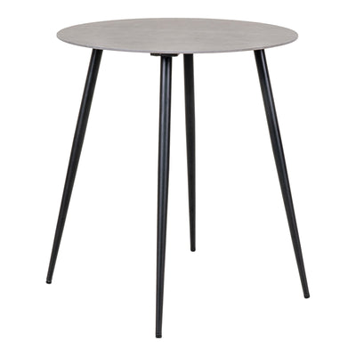 Se Lazio Cafébord - Cafébord Med Keramik Bordplade, Grå Med Sorte Ben, Ø60 Cm ❤ Stort online udvalg i HouseNordic ❤ Hurtig levering: 1 - 2 Hverdage samt billig fragt ❤ Varenummer: BBM-45560831770901 og barcode / Ean: '5713917023042 på lager - Udsalg på Havebord, Nyheder, Populære produkter Spar op til 56% - Over 322 kendte brands på udsalg