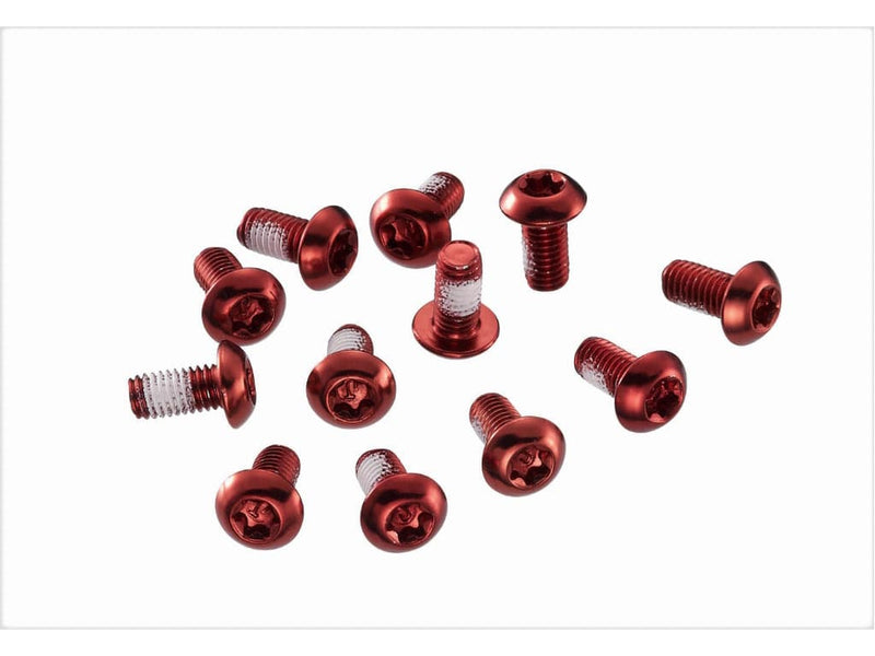 Se Skivebremsebolt 12 stk for og bag Rød ✔ Kæmpe udvalg i  Bike Attitude ✔ Hurtig levering: 1 - 2 Hverdage samt billig fragt - Varenummer: CKP-4714150540397 og barcode / Ean: &