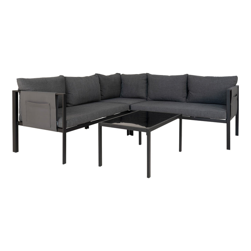 Se Cannes Sofasæt - Sofasæt I Stål, Sort/Mørkegrå ❤ Stort online udvalg i HouseNordic ❤ Hurtig levering: 1 - 2 Hverdage samt billig fragt ❤ Varenummer: BBM-45560129487125 og barcode / Ean: &