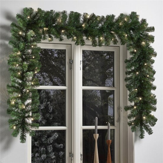 Se Kunstig granguirlande 270 cm med LED lys ❤ Stort online udvalg i Nordic Winter ❤ Hurtig levering: 1 - 2 Hverdage samt billig fragt ❤ Varenummer: BGH-43821854294268 og barcode / Ean: &