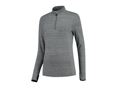 Se Rogelli Carina 2.0 - Sports bluse - Lange ærmer - Dame - Grå - Str. XS ✔ Kæmpe udvalg i  Rogelli ✔ Hurtig levering: 1 - 2 Hverdage samt billig fragt - Varenummer: CKP-8717849008747 og barcode / Ean: '8717849008747 på lager - Udsalg på T-shirts Spar op til 65% - Over 1454 kendte brands på udsalg