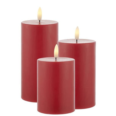 Se Sirius Sille Exclusive LED stearinlys 3 stk rød Indendørsbelysning LED stearinlys 30 ❤ Stort online udvalg i Sirius ❤ Hurtig levering: 1 - 2 Hverdage samt billig fragt ❤ Varenummer: SPS-SIR80703 og barcode / Ean: 5707310807033 på lager - Udsalg på LED stearinlys - Over 785 kendte brands på udsalg