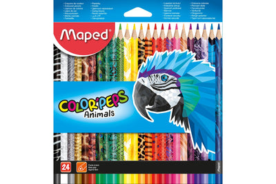 Se Maped - Farveblyant ColorPeps Animals - 24 stk. ❤ Stort online udvalg i Maped ❤ Hurtig levering: 1 - 2 Hverdage samt billig fragt ❤ Varenummer: BGH-42307561357564 og barcode / Ean: '3154148322245 på lager - Udsalg på Alle produkter Spar op til 58% - Over 785 kendte brands på udsalg