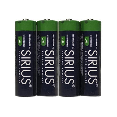 Se Sirius batterier genopladelige 4 stk AA Spotshop special 53 ❤ Stort online udvalg i Sirius ❤ Hurtig levering: 1 - 2 Hverdage samt billig fragt ❤ Varenummer: SPS-SIR88806 og barcode / Ean: 5707310888063 på lager - Udsalg på Spotshop special - Over 785 kendte brands på udsalg