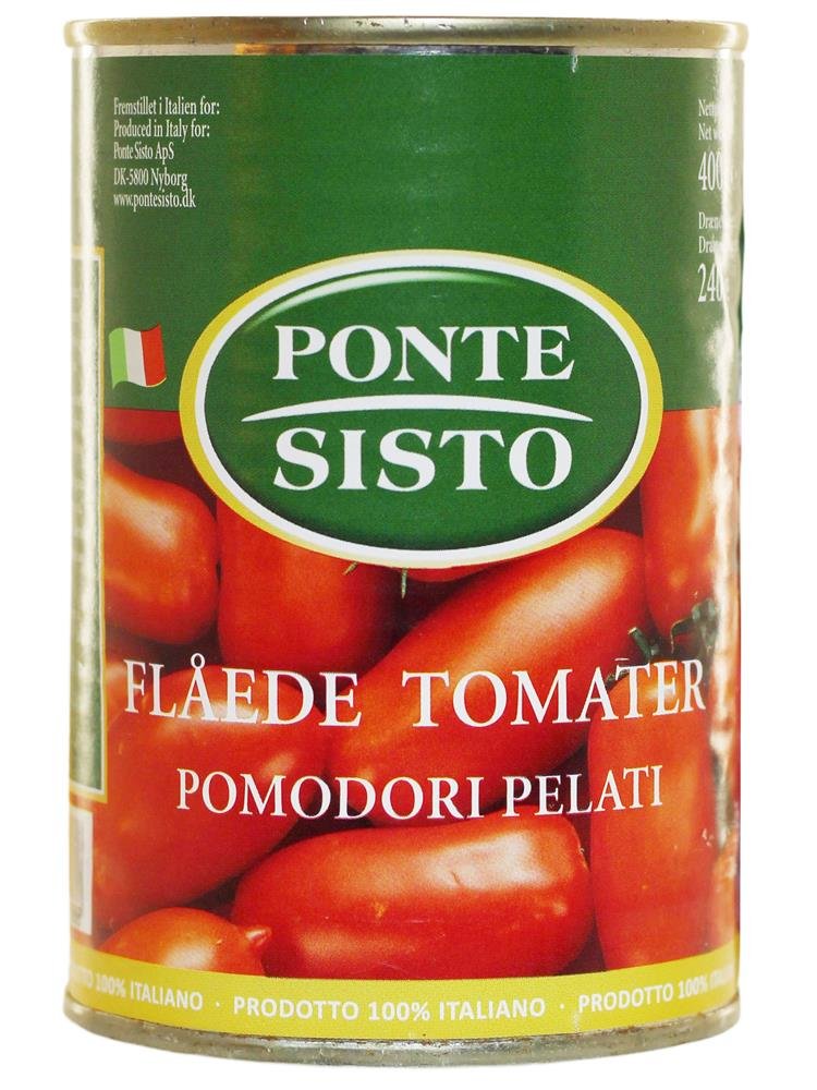 Se Flåede Tomater Easy Open Ds (400 G) ❤ Stort online udvalg i Ponte Sisto ❤ Hurtig levering: 1 - 2 Hverdage samt billig fragt - Varenummer: BAR-725094 og barcode / Ean: &
