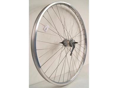 Se Connect Citybike Baghjul - 28x1.1/2" - 700c - Shimano Nexus 3 speed - Sølv ❤ Kæmpe udvalg i Connect ❤ Hurtig levering: 1 - 2 Hverdage samt billig fragt - Varenummer: CKP-5708280021856 og barcode / Ean: '5708280021856 på lager - Udsalg på Hjul & hjulsæt Spar op til 63% - Over 785 kendte brands på udsalg