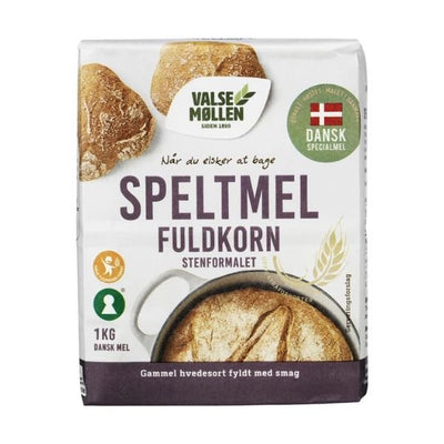 Se Speltmel Fuldkorn Valsemøllen 1kg ❤ Kæmpe udvalg i Valsemøllen ❤ Hurtig levering: 1 - 2 Hverdage samt billig fragt - Varenummer: BAR-671352 og barcode / Ean: '05701075200436 på lager - Udsalg på Delikatesser Kolonial Mel & kerner Spar op til 58% - Over 454 kendte mærker på udsalg