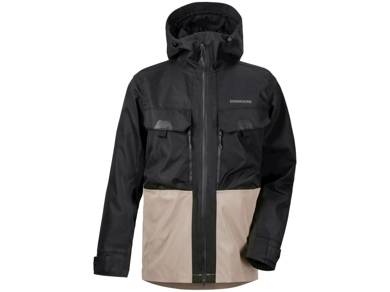 Se Didriksons - Stig - Herrejakke - Black/Beige - Str. XXXL ❤ Stort online udvalg i Didriksons ❤ Hurtig levering: 1 - 2 Hverdage samt billig fragt - Varenummer: CKP-7332627912132 og barcode / Ean: &