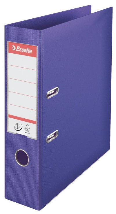 Se Brevordner Esselte no1 pp A4 75mm violet online her - Ean: 4049793006185