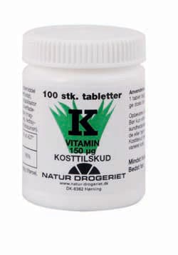 Se ND K1-vitamin 150 ug DATOVARE 10/02-2024 ❤ Kæmpe udvalg i ND ❤ Hurtig levering: 1 - 2 Hverdage samt billig fragt - Varenummer: HG-12506-1 og barcode / Ean: &