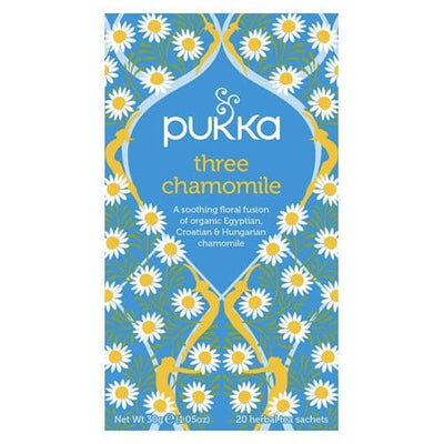 Stort online udvalg i Pukka Three Chamomile Te 20 br. ❤ Pukka ❤ Hurtig levering: 1 - 2 Hverdage og gratis fragt v/køb over 295 kr. GLS til pakkeshop ❤ Varenummer: HG-21540 og barcode / Ean: på lager - Kæmpe udvalg i Mad & drikke - Over 434 design brands på udsalg