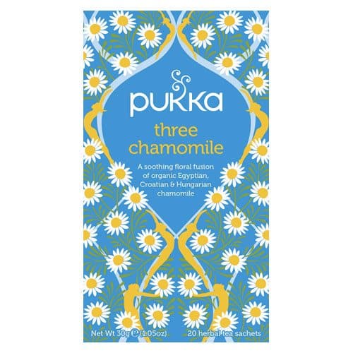 Stort online udvalg i Pukka Three Chamomile Te 20 br. ❤ Pukka ❤ Hurtig levering: 1 - 2 Hverdage og gratis fragt v/køb over 295 kr. GLS til pakkeshop ❤ Varenummer: HG-21540 og barcode / Ean: på lager - Kæmpe udvalg i Mad & drikke - Over 434 design brands på udsalg