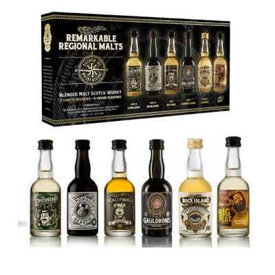 Se Remarkable Regional Malts Gaveæske 6x5 Cl ❤ Kæmpe udvalg i RRM ❤ Hurtig levering: 1 - 2 Hverdage samt billig fragt - Varenummer: BAR-664814 og barcode / Ean: '5014218817362 på lager - Udsalg på Drikkevarer Spiritus Whiskey Spar op til 57% - Over 454 design brands på udsalg