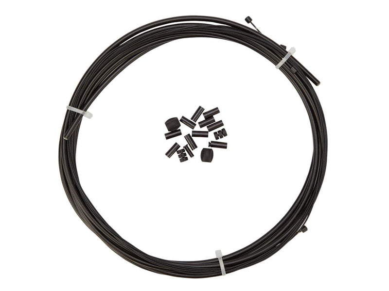 Se OnGear - Premium Kevlar/Teflon Gearkabel - 4 mm - Sort - Sæt til for og bag ❤ Kæmpe udvalg i On Gear ❤ Hurtig levering: 1 - 2 Hverdage samt billig fragt - Varenummer: CKP-5712934014156 og barcode / Ean: &