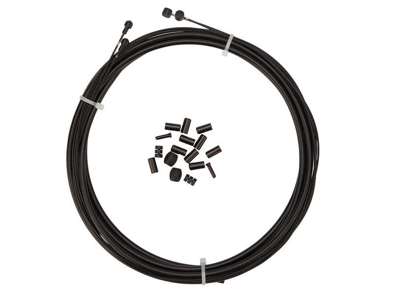 Se OnGear - Premium Kevlar/Teflon Bremsekabel - 5 mm - Sort - Sæt til for og bag ❤ Kæmpe udvalg i On Gear ❤ Hurtig levering: 1 - 2 Hverdage samt billig fragt - Varenummer: CKP-5712934014170 og barcode / Ean: &