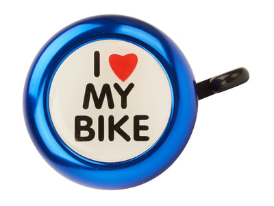 Se OnGear - Ringeklokke - I love my bike - Blå ❤ Stort online udvalg i OnGear ❤ Hurtig levering: 1 - 2 Hverdage samt billig fragt - Varenummer: CKP-5712934013364 og barcode / Ean: '5712934013364 på lager - Udsalg på Ringeklokker & horn Spar op til 62% - Over 434 design mærker på udsalg