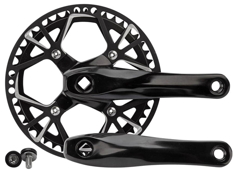 Se Lasco - Kranksæt - 46 tands - 170 mm - Sort med sort disc ❤ Kæmpe udvalg i Lasco ❤ Hurtig levering: 1 - 2 Hverdage samt billig fragt - Varenummer: CKP-5712934002863 og barcode / Ean: &
