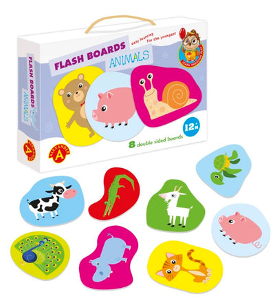 Se Alexander Flash Boards - Animals Babylegetøj (fra 12 mdr) ❤ Stort online udvalg i Alexander ❤ Hurtig levering: 1 - 2 Hverdage samt billig fragt ❤ Varenummer: MMA-2181858 og barcode / Ean: '5906018018585 på lager - Udsalg på Baby Legetøj Spar op til 67% - Over 785 kendte brands på udsalg