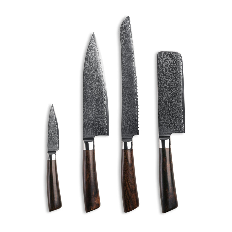 Se Knivsæt - Allround Set - Rose (4 knive) ❤ Kæmpe udvalg i Qookware ❤ Hurtig levering: 1 - 2 Hverdage samt billig fragt - Varenummer: QOO-46455406264666 og barcode / Ean: &