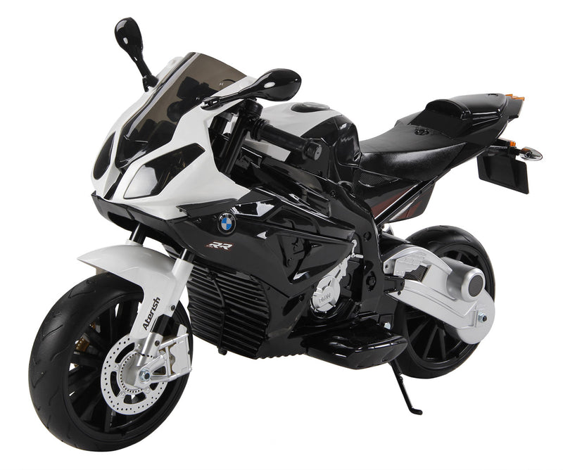 Se BMW S 1000 RR Motorcykel til Børn 12V med gummihjul, Sort ✔ Kæmpe udvalg i  Megaleg ✔ Hurtig levering: 1 - 2 Hverdage samt billig fragt - Varenummer: MMA-12210 og barcode / Ean: &