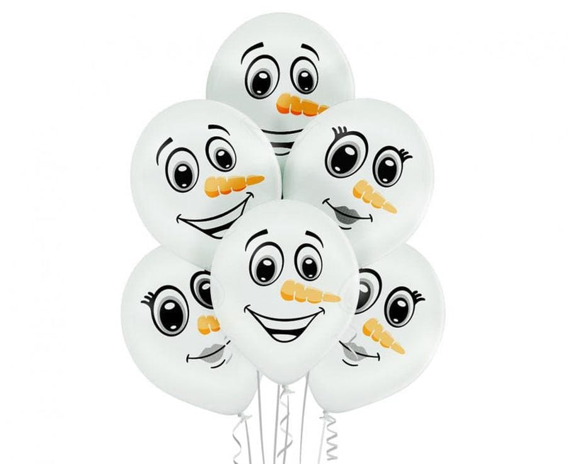 Se Balloner Snemand Ansigter 6 Stk. ❤ Kæmpe udvalg i Godan ❤ Hurtig levering: 1 - 2 Hverdage samt billig fragt - Varenummer: BAR-697752 og barcode / Ean: &